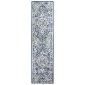 Rug Destination Blue Juna Power-Loomed Runner