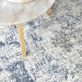 Rug Destination Blue &amp; Green Juna Power-Loomed Rug