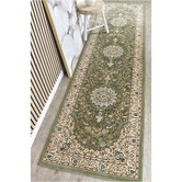 Rug Destination Green Izan Power-Loomed Runner