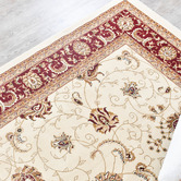 Rug Destination Cream &amp; Red Gael Power-Loomed Rug