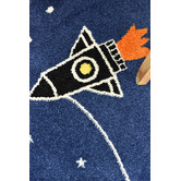 Rug Destination Navy Space Round Rug