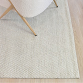 Rug Destination Nives Hand-Woven Wool &amp; Viscose Rug