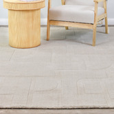 Rug Destination Ramin Hand-Tufted Wool-Blend Rug