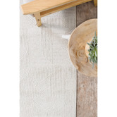 Rug Destination Cream Adonis Contemporary Runner