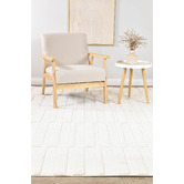 Rug Destination Cream Aries Contemporary Rug