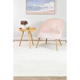 Rug Destination Cream Adonis Contemporary Rug