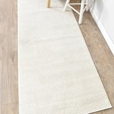 Rug Destination Cream Adonis Contemporary Runner