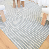 Rug Destination Blue Haze Olivia Contemporary Rug