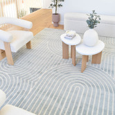 Rug Destination Blue Haze Olivia Contemporary Rug