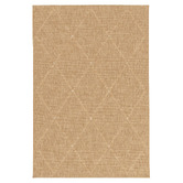 Rug Destination Corrine Diamond Jute-Look Indoor/Outdoor Rug
