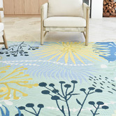 Rug Destination Kehlani Deep Blue Indoor/Outdoor Rug