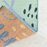Rug Destination Kehlani Deep Blue Indoor/Outdoor Rug