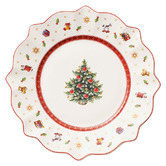 Villeroy and Boch White Toy&#039;s Delight 24cm Porcelain Dinner Plate