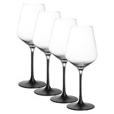 Villeroy and Boch Rock 380ml Crystal White Wine Glasses