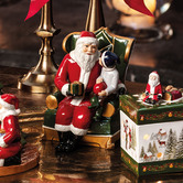 Villeroy and Boch Christmas Toys Santa &amp; Child Ornament