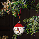 Villeroy and Boch Toy&#039;s Delight Festive Ball Hanging Ornament