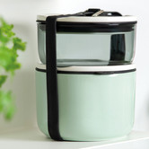 Villeroy and Boch 2 Piece To Go &amp; To Stay Round Lunch Box Set
