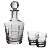 Villeroy and Boch 3 Piece Ardmore Club Whiskey Set
