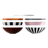 Villeroy and Boch 7 Piece Memphis La Boule Iconic Dinner Plate &amp; Bowl Set