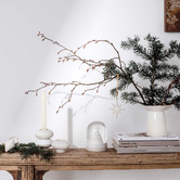 Villeroy and Boch Winter Glow Double Cone Hanging Ornament