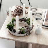 Villeroy and Boch Winter Glow Porcelain Table Bell Ornament