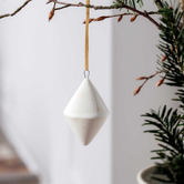 Villeroy and Boch Winter Glow Double Cone Hanging Ornament