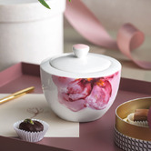 Villeroy and Boch Rose Garden 330ml Porcelain Sugar Bowl