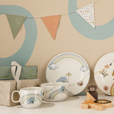 Villeroy and Boch 3 Piece Kid&#039;s Walk Like an Elephant Crockery Set