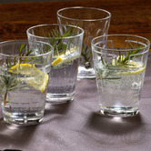 Villeroy and Boch 4 Piece Dressed Up 200ml Crystal Water Glass Set