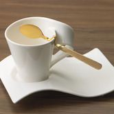 Villeroy and Boch New Wave 12cm Stainless Steel Demi-Tasse Spoon