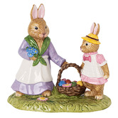 Villeroy and Boch Bunny Tales Flower Meadow Porcelain Figurine