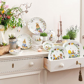 Villeroy and Boch Spring Fantasy 23.6cm Porcelain Dessert Bowl