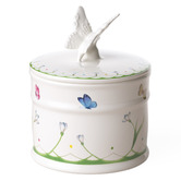 Villeroy and Boch Colourful Spring Butterfly Porcelain Jar with Lid
