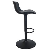 Modish Habitat Mira Vegan Leather Adjustable Barstools