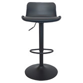 Modish Habitat Mira Vegan Leather Adjustable Barstools