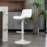Modish Habitat Mira Vegan Leather Adjustable Barstools