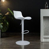 Modish Habitat Mira Vegan Leather Adjustable Barstools