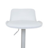 Modish Habitat Mira Vegan Leather Adjustable Barstools