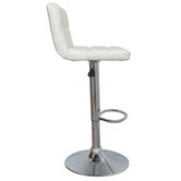 Modish Habitat Afina Vegan Leather Adjustable Barstools