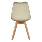 Modish Habitat Cassandra Beech Wood Dining Chairs