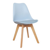 Modish Habitat Cassandra Beech Wood Dining Chairs