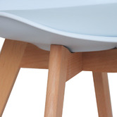 Modish Habitat Cassandra Beech Wood Dining Chairs