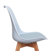 Modish Habitat Cassandra Beech Wood Dining Chairs