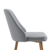 Modish Habitat Salazar Linen Dining Chairs