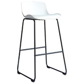 Modish Habitat 79cm Mithril Faux Leather Barstools
