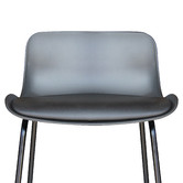Modish Habitat 79cm Mithril Faux Leather Barstools