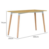 Modish Habitat Moana Dining Table