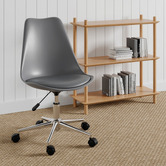 Modish Habitat Lital Vegan Leather Adjustable Office Chair