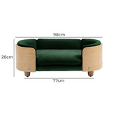 Modish Habitat Chico Velvet Dog Sofa