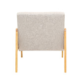 Modish Habitat Amur Pine Wood Armchair